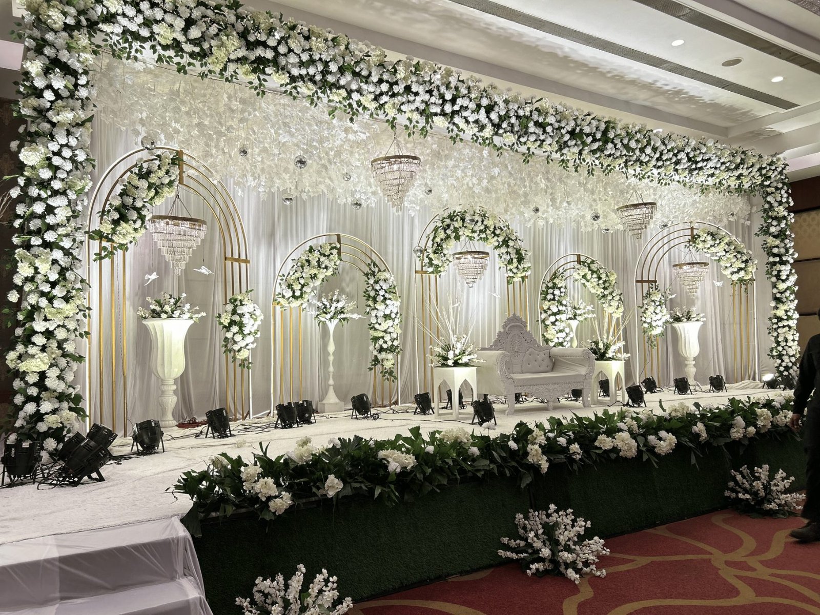 Mandap décor detail